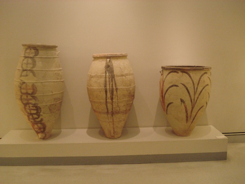 Akrotiri findings at Fira  museum