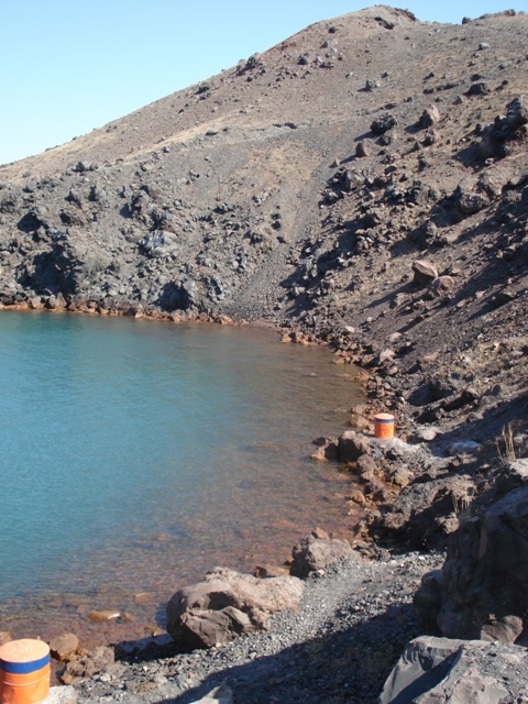 Santorini volcano hot springs Santorini volcano hot springs